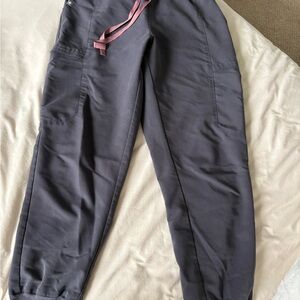 figs charcoal Jogger scrub pants